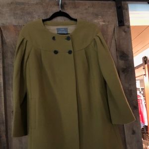 JCREW BEIGE JACKET - MEDIUM - 1 BOTTON DAMAGED